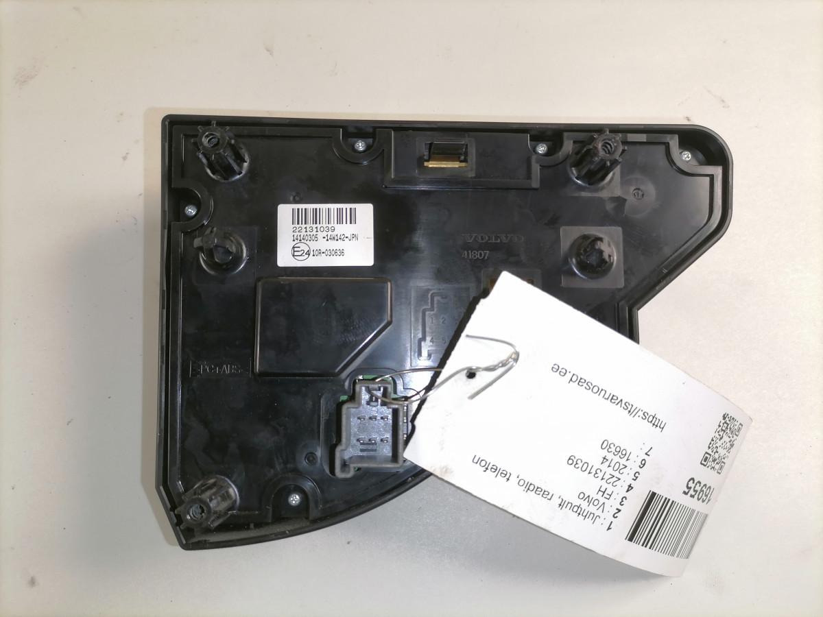 Volvo Radio / Telefon 22131039 - Električni sistem za Tovornjak: slika 5 Volvo Radio / Telefon 22131039 - Električni sistem za Tovornjak: slika 5