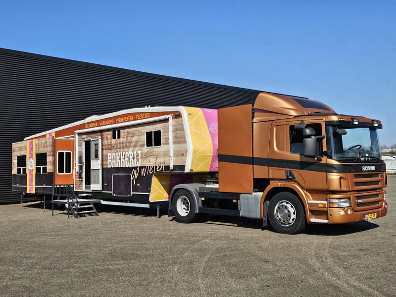 Scania P 280 + trailer - 2 X SLIDE OUT / CAMPER / WOHNMOBIL - Avtodom: slika 1 Scania P 280 + trailer - 2 X SLIDE OUT / CAMPER / WOHNMOBIL - Avtodom: slika 1