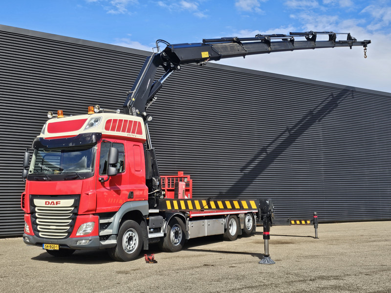 DAF CF 460 8x2/6 / FASSI 82 t/m CRANE / KRAN - 18.3 mtr - Tovornjak s kesonom, Tovornjak z dvigalom: slika 1 DAF CF 460 8x2/6 / FASSI 82 t/m CRANE / KRAN - 18.3 mtr - Tovornjak s kesonom, Tovornjak z dvigalom: slika 1