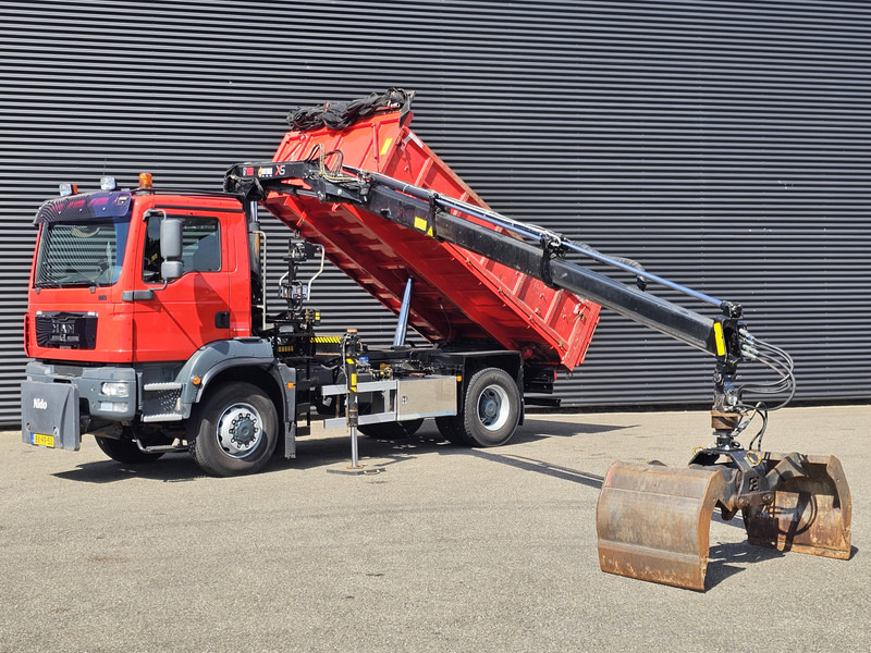 MAN TGM 18.250 / 4X4 / EEV / HIAB CRANE + TIPPER / SPRING - Tovornjak prekucnik, Tovornjak z dvigalom: slika 3 MAN TGM 18.250 / 4X4 / EEV / HIAB CRANE + TIPPER / SPRING - Tovornjak prekucnik, Tovornjak z dvigalom: slika 3