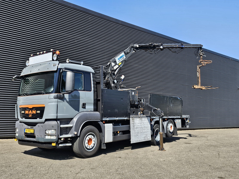 MAN TGS 26.360 / 6X2-4 BL / KENNIS ROLLER CRANE / KRAN - Tovornjak s kesonom, Tovornjak z dvigalom: slika 1 MAN TGS 26.360 / 6X2-4 BL / KENNIS ROLLER CRANE / KRAN - Tovornjak s kesonom, Tovornjak z dvigalom: slika 1