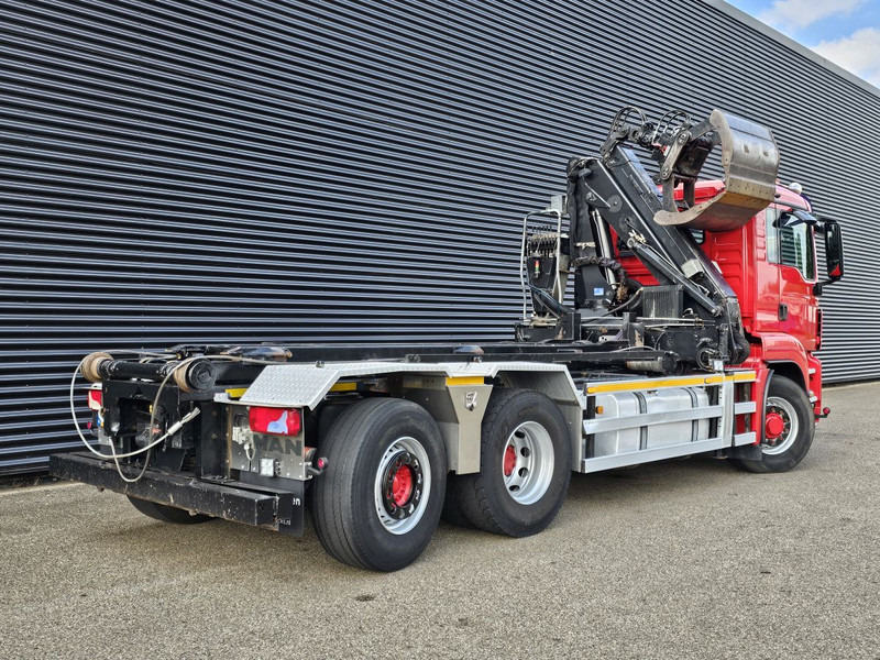 MAN TGS 26.400 / 6x4H-2 / HMF Z KRAAN + CONTAINERSYSTEM - Tovornjak - kabelski sistem, Tovornjak z dvigalom: slika 4 MAN TGS 26.400 / 6x4H-2 / HMF Z KRAAN + CONTAINERSYSTEM - Tovornjak - kabelski sistem, Tovornjak z dvigalom: slika 4