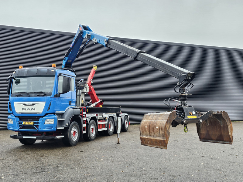 MAN TGS 47.440 BBL / 10X4 HOOKLIFT + Z CRANE - Kotalni prekucni tovornjak, Tovornjak z dvigalom: slika 2 MAN TGS 47.440 BBL / 10X4 HOOKLIFT + Z CRANE - Kotalni prekucni tovornjak, Tovornjak z dvigalom: slika 2