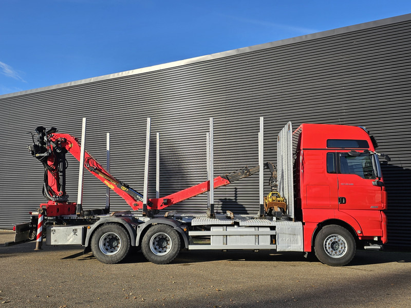 MAN TGX 26.580 6x4 BL / RETARDER / EPSILON Q170Z96 / HOLZ - Tovornjak z dvigalom: slika 4 MAN TGX 26.580 6x4 BL / RETARDER / EPSILON Q170Z96 / HOLZ - Tovornjak z dvigalom: slika 4