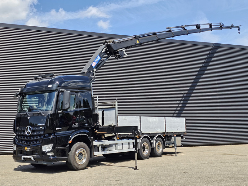 Mercedes-Benz AROCS 2545 6x2 / HMF 32 TM / CRANE / KRAN - Tovornjak s kesonom, Tovornjak z dvigalom: slika 1 Mercedes-Benz AROCS 2545 6x2 / HMF 32 TM / CRANE / KRAN - Tovornjak s kesonom, Tovornjak z dvigalom: slika 1