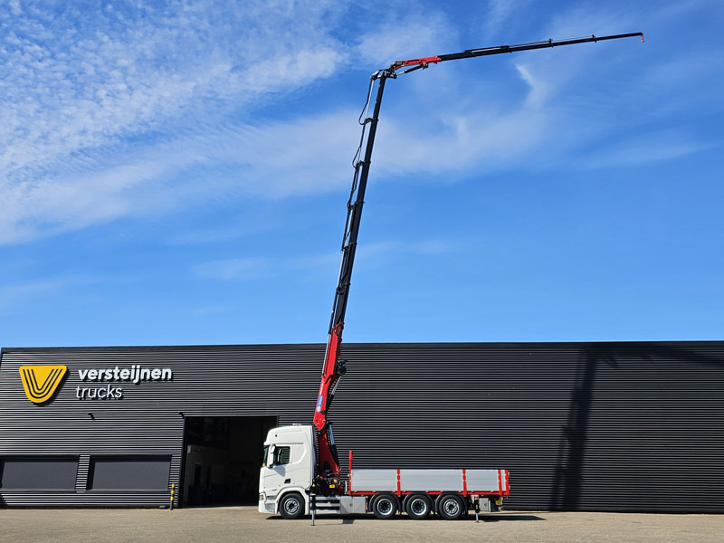Scania 560R / HMF 50 t/m - JIB / LIER - Tovornjak z dvigalom: slika 4 Scania 560R / HMF 50 t/m - JIB / LIER - Tovornjak z dvigalom: slika 4