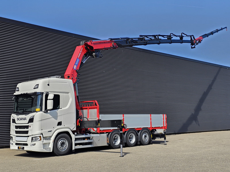 Scania 560R / HMF 50 t/m - JIB / LIER - Tovornjak z dvigalom: slika 1 Scania 560R / HMF 50 t/m - JIB / LIER - Tovornjak z dvigalom: slika 1