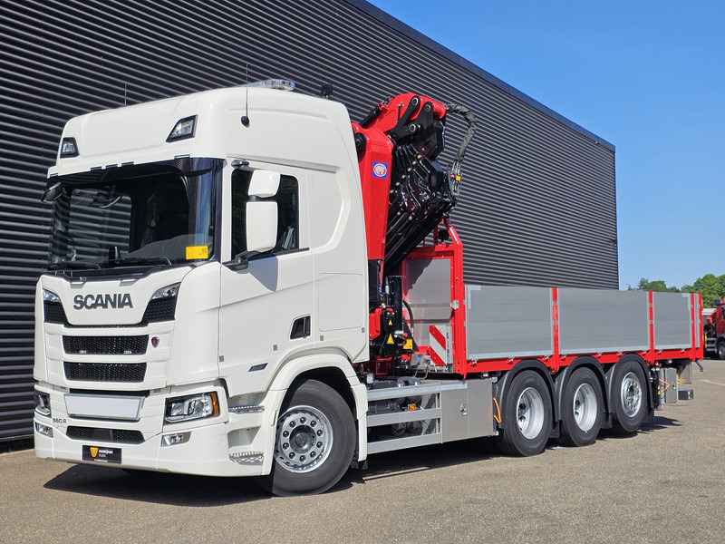 Scania 560R / HMF 50 t/m - JIB / LIER - Tovornjak z dvigalom: slika 5 Scania 560R / HMF 50 t/m - JIB / LIER - Tovornjak z dvigalom: slika 5