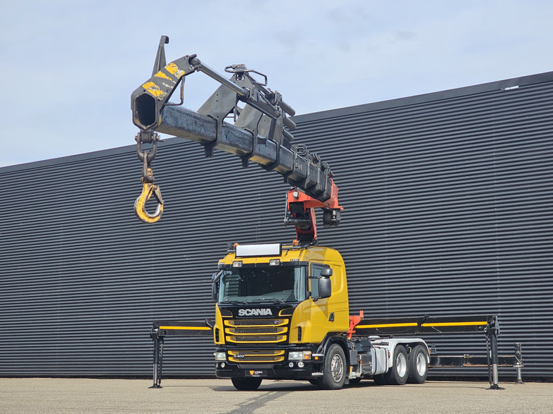 Scania G400 6x2 / PALFINGER PK 60002 / WINCH / BALLAST - Tovornjak z dvigalom: slika 4 Scania G400 6x2 / PALFINGER PK 60002 / WINCH / BALLAST - Tovornjak z dvigalom: slika 4