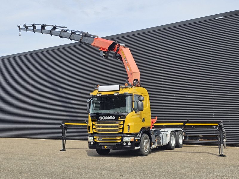 Scania G400 6x2 / PALFINGER PK 60002 / WINCH / BALLAST - Tovornjak z dvigalom: slika 3 Scania G400 6x2 / PALFINGER PK 60002 / WINCH / BALLAST - Tovornjak z dvigalom: slika 3