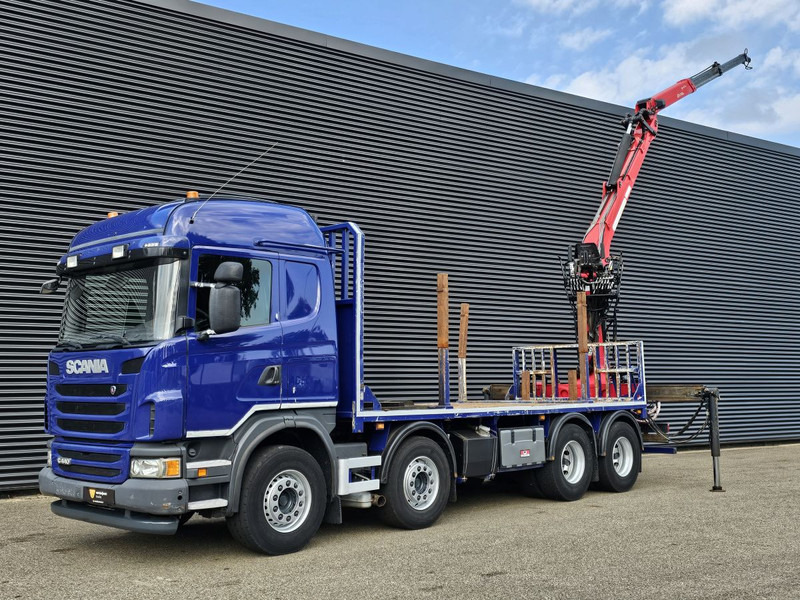 Scania G440 / RETARDER / 8x4 / PALFINGER-EPSILON CRANE - Tovornjak z dvigalom: slika 4 Scania G440 / RETARDER / 8x4 / PALFINGER-EPSILON CRANE - Tovornjak z dvigalom: slika 4