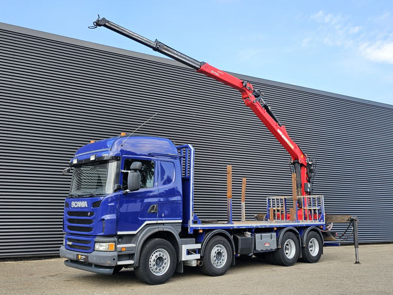 Scania G440 / RETARDER / 8x4 / PALFINGER-EPSILON CRANE - Tovornjak z dvigalom: slika 1 Scania G440 / RETARDER / 8x4 / PALFINGER-EPSILON CRANE - Tovornjak z dvigalom: slika 1