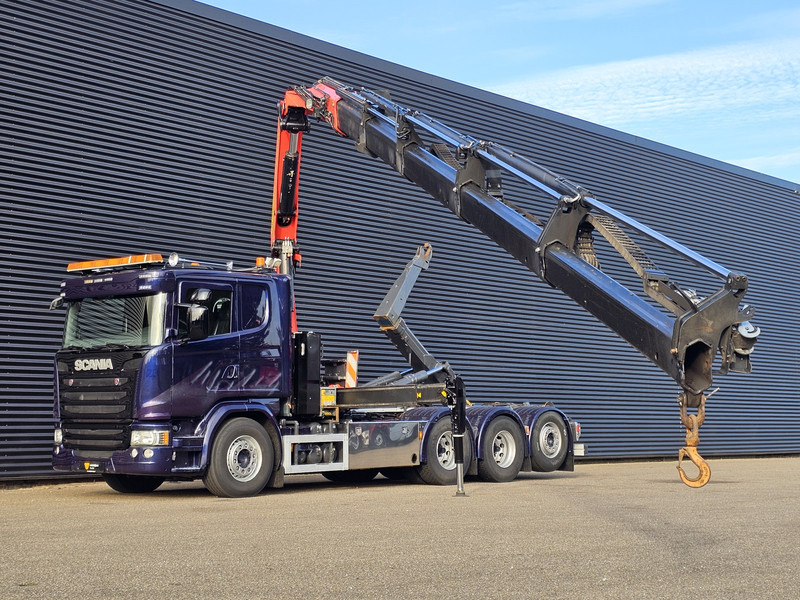 Scania G490 8x4*4 / PALFINGER CRANE + HOOKLIFT - Kotalni prekucni tovornjak, Tovornjak z dvigalom: slika 3 Scania G490 8x4*4 / PALFINGER CRANE + HOOKLIFT - Kotalni prekucni tovornjak, Tovornjak z dvigalom: slika 3
