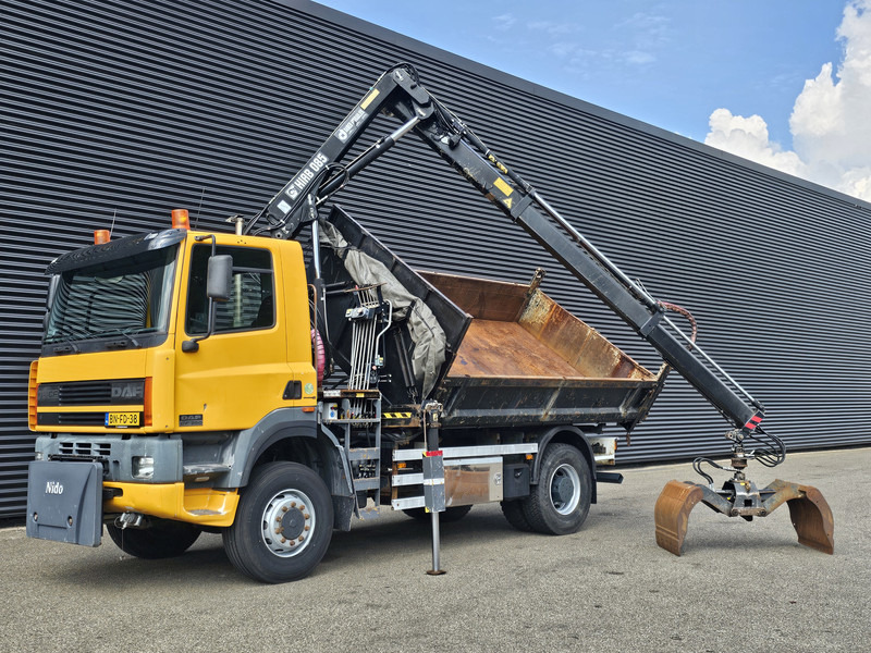 DAF CF 75.250 4X4 / HIAB CRANE + TIPPER / MANUAL / SPRING - Tovornjak, Tovornjak z dvigalom: slika 2 DAF CF 75.250 4X4 / HIAB CRANE + TIPPER / MANUAL / SPRING - Tovornjak, Tovornjak z dvigalom: slika 2