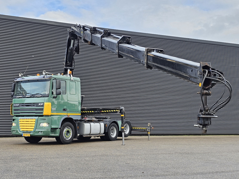 DAF XF 105.460 6X2 / HIAB 37TM KRAN / CRANE / GRUE - Vlačilec: slika 2 DAF XF 105.460 6X2 / HIAB 37TM KRAN / CRANE / GRUE - Vlačilec: slika 2