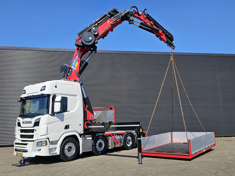 Scania R590 8x2*6 HMF 9520 + JiB + WINCH / TRACTOR / - Vlačilec: slika 1 Scania R590 8x2*6 HMF 9520 + JiB + WINCH / TRACTOR / - Vlačilec: slika 1