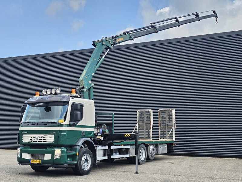 Volvo FE 320 6X2R / 22 t/m KRAN / CRANE / OPRIJ / MACHINE TRANSPORT - Tovornjak z dvigalom: slika 1 Volvo FE 320 6X2R / 22 t/m KRAN / CRANE / OPRIJ / MACHINE TRANSPORT - Tovornjak z dvigalom: slika 1