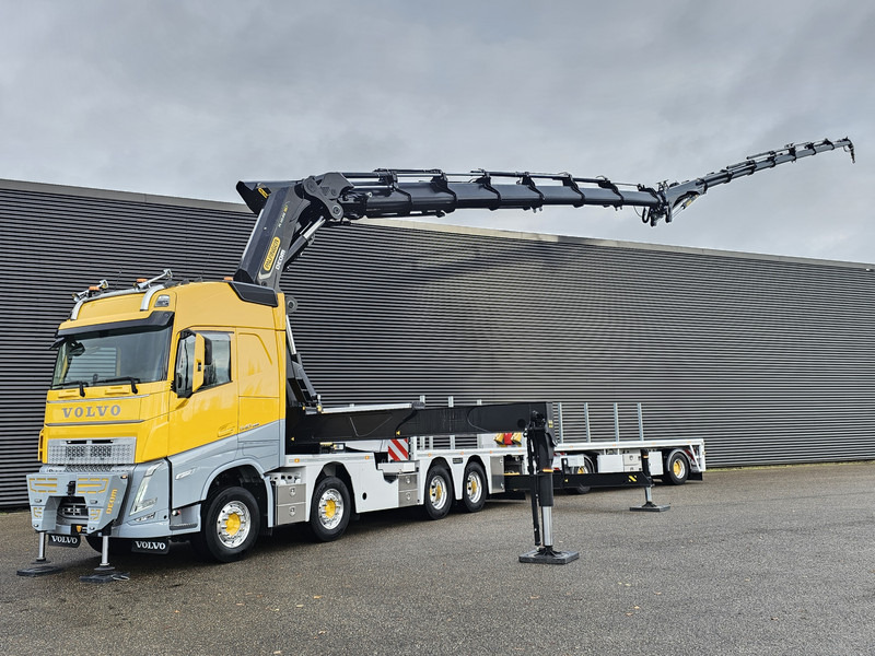 Volvo FH 540 8x4 / PALFINGER 165 TEC 7 + PJ300 / WINCH - Tovornjak s kesonom, Tovornjak z dvigalom: slika 1 Volvo FH 540 8x4 / PALFINGER 165 TEC 7 + PJ300 / WINCH - Tovornjak s kesonom, Tovornjak z dvigalom: slika 1
