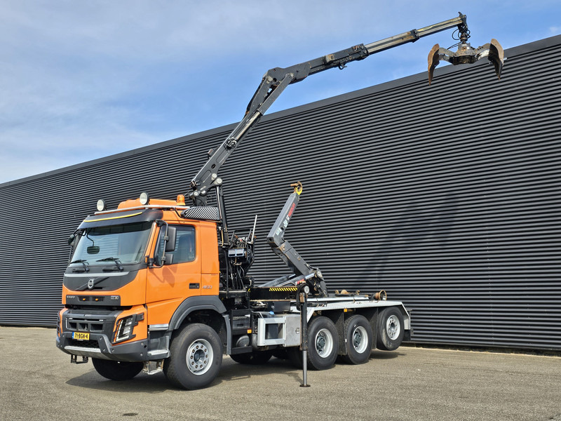 Volvo FMX 460 8x4-4 / HIAB Z CRANE + HOOKLIFT - Kotalni prekucni tovornjak, Tovornjak z dvigalom: slika 1 Volvo FMX 460 8x4-4 / HIAB Z CRANE + HOOKLIFT - Kotalni prekucni tovornjak, Tovornjak z dvigalom: slika 1
