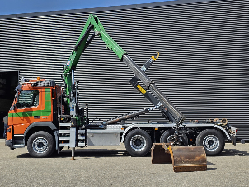 Volvo FMX 460 / 8x4-4 / HMF CRANE + HOOKLIFT / CONTAINER - Kotalni prekucni tovornjak, Tovornjak z dvigalom: slika 4 Volvo FMX 460 / 8x4-4 / HMF CRANE + HOOKLIFT / CONTAINER - Kotalni prekucni tovornjak, Tovornjak z dvigalom: slika 4