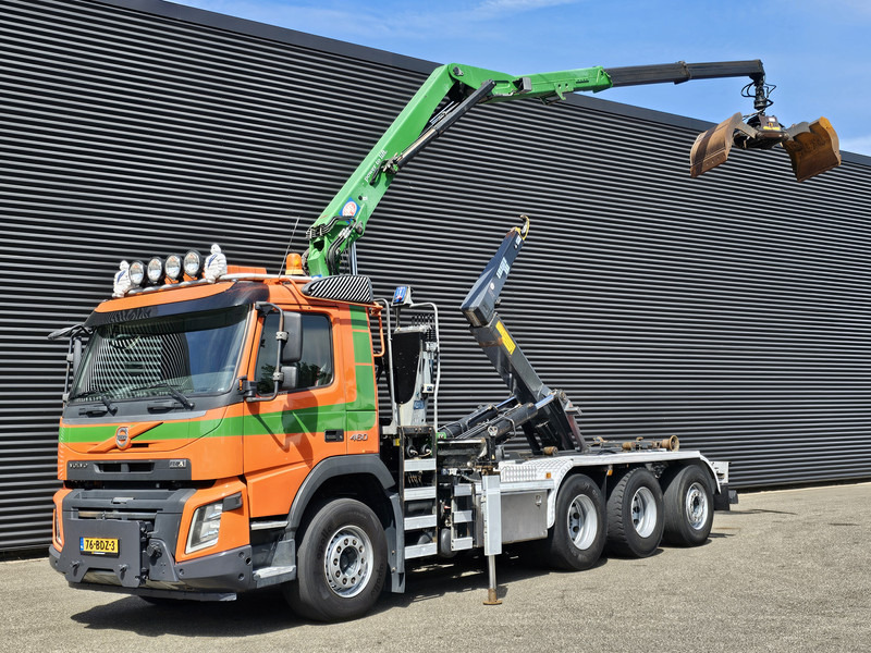 Volvo FMX 460 / 8x4-4 / HMF CRANE + HOOKLIFT / CONTAINER - Kotalni prekucni tovornjak, Tovornjak z dvigalom: slika 1 Volvo FMX 460 / 8x4-4 / HMF CRANE + HOOKLIFT / CONTAINER - Kotalni prekucni tovornjak, Tovornjak z dvigalom: slika 1