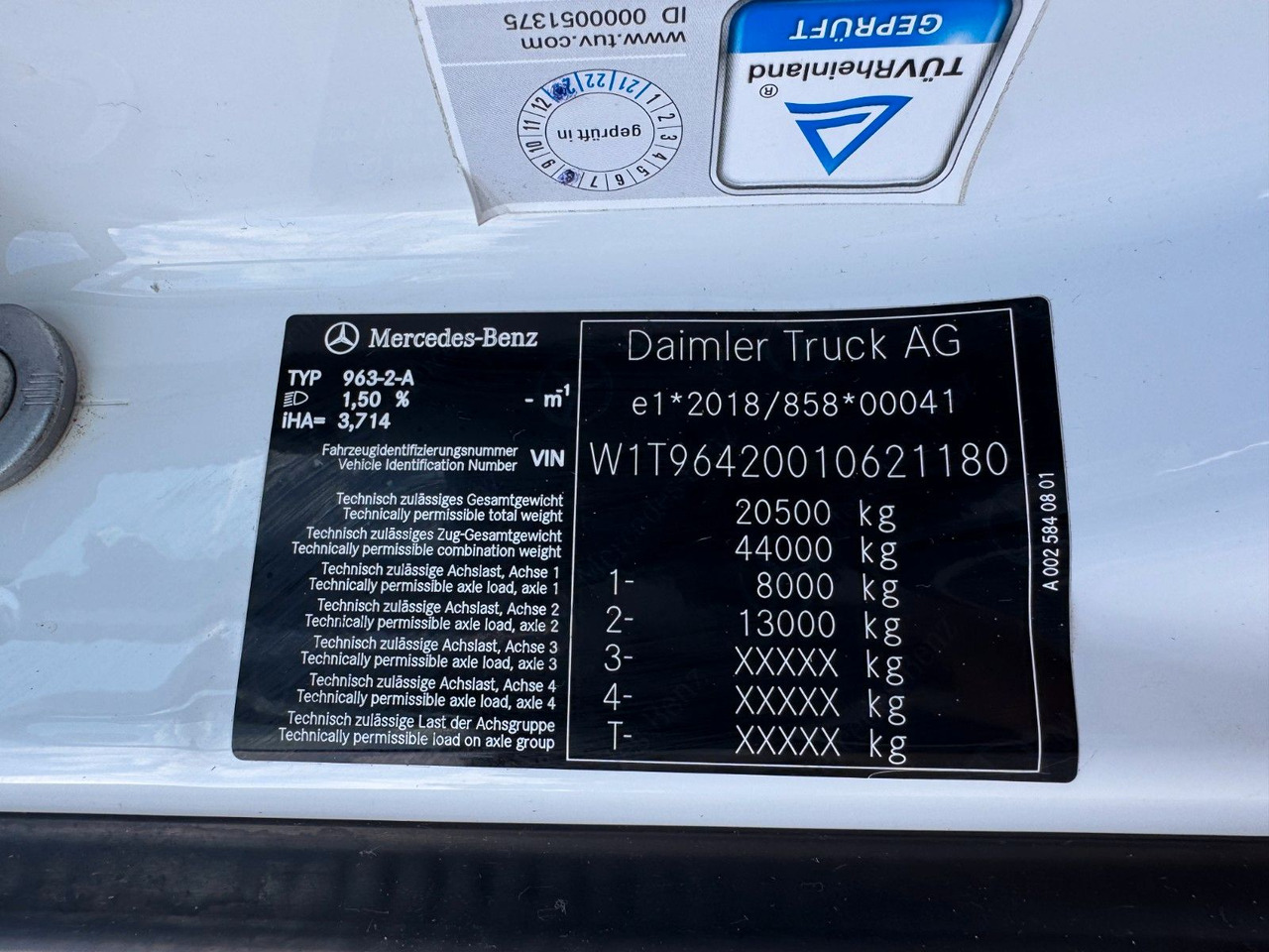 Mercedes-Benz 1835 2135 4X2 Meiller 3 S. Kipper Top Zustand - Tovornjak prekucnik: slika 2 Mercedes-Benz 1835 2135 4X2 Meiller 3 S. Kipper Top Zustand - Tovornjak prekucnik: slika 2