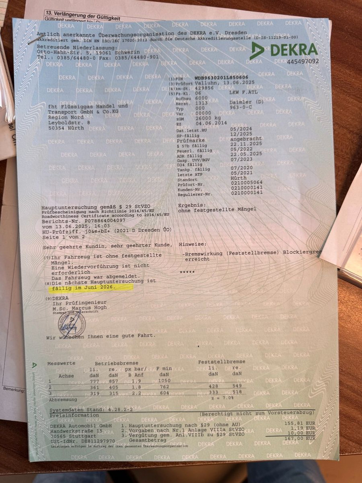 Mercedes-Benz 2536 ADR Valid & kipphydraulik für Gastank - Tovornjak cisterna: slika 4 Mercedes-Benz 2536 ADR Valid & kipphydraulik für Gastank - Tovornjak cisterna: slika 4