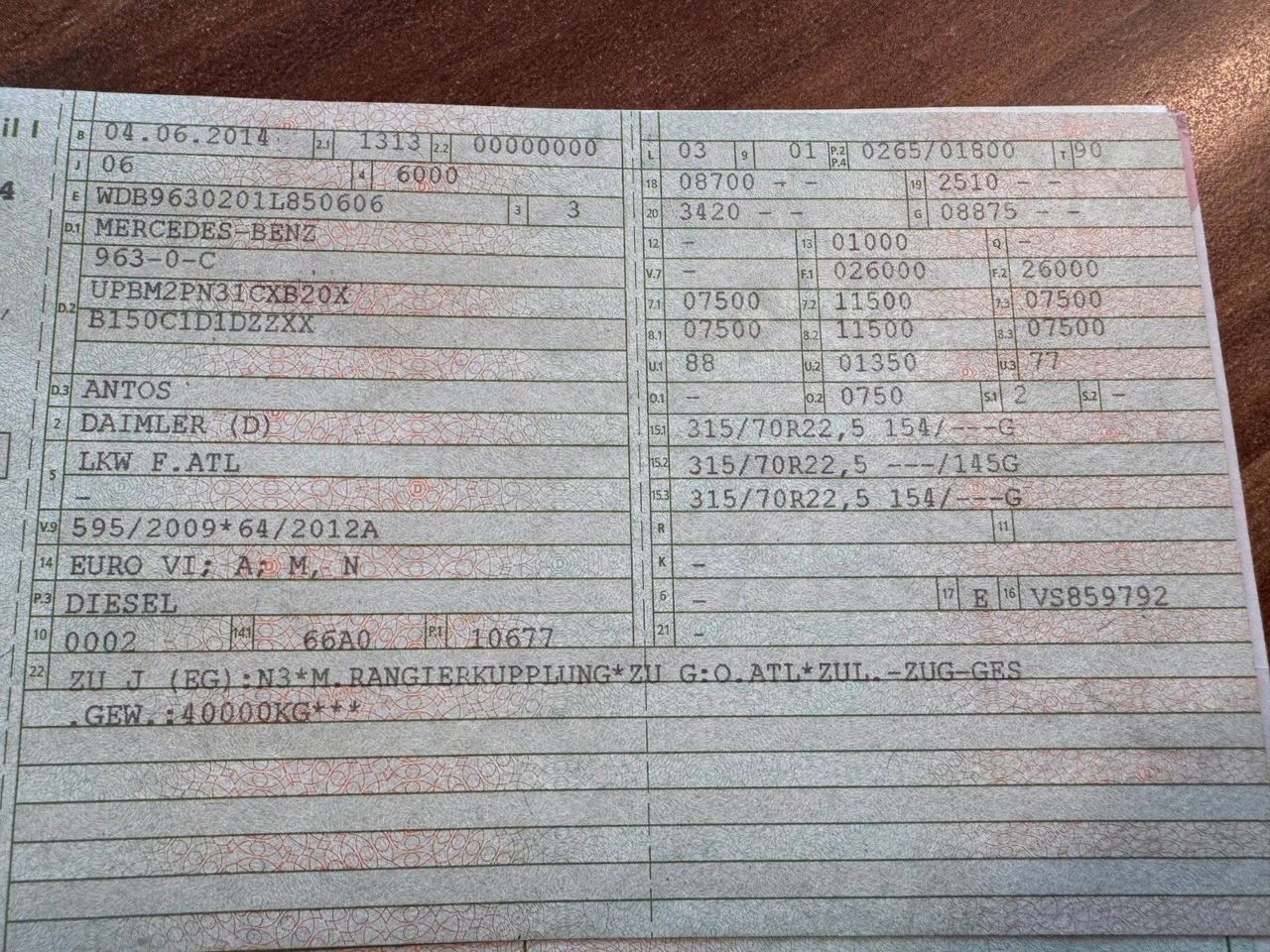 Mercedes-Benz 2536 ADR Valid & kipphydraulik für Gastank - Tovornjak cisterna: slika 2 Mercedes-Benz 2536 ADR Valid & kipphydraulik für Gastank - Tovornjak cisterna: slika 2