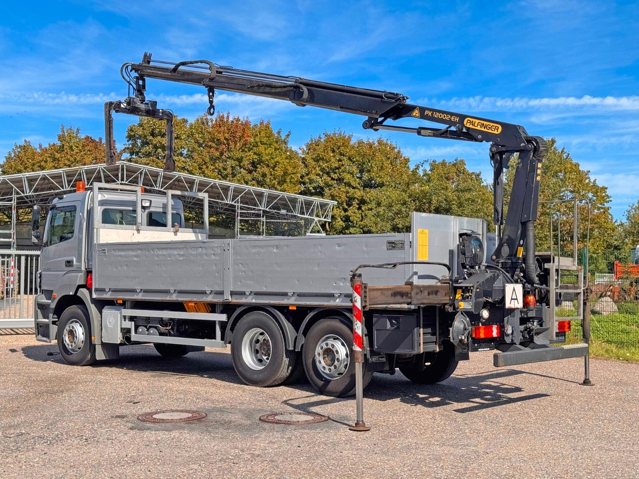 Tovornjak z dvigalom Mercedes-Benz 2540 6X2 Pritsche Palfinger PK 12002 mit Funk: slika 8