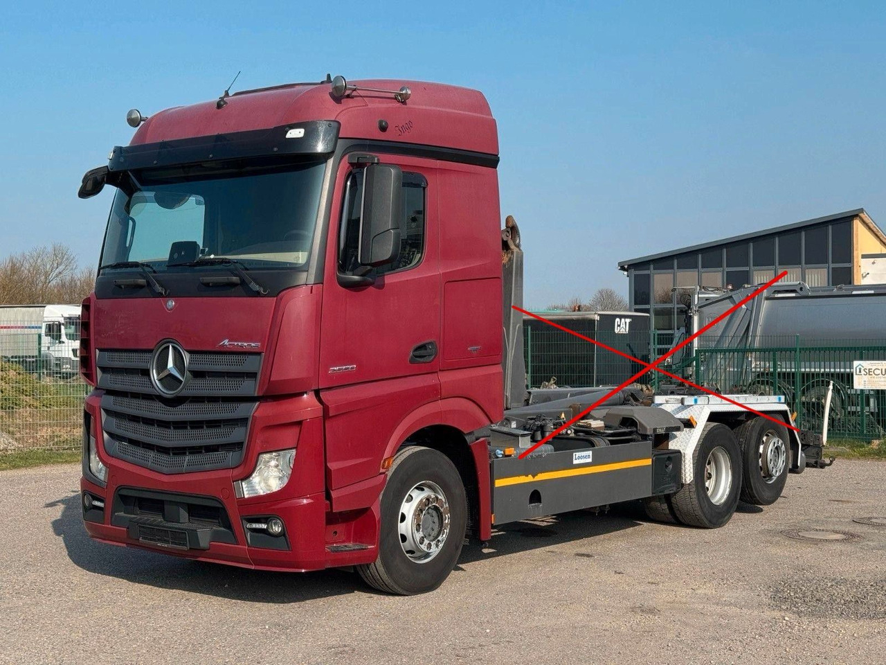 Mercedes-Benz 2558 6x2 Fahrgestell Chassis | Retarder | Klima - Tovornjak-šasija: slika 3 Mercedes-Benz 2558 6x2 Fahrgestell Chassis | Retarder | Klima - Tovornjak-šasija: slika 3