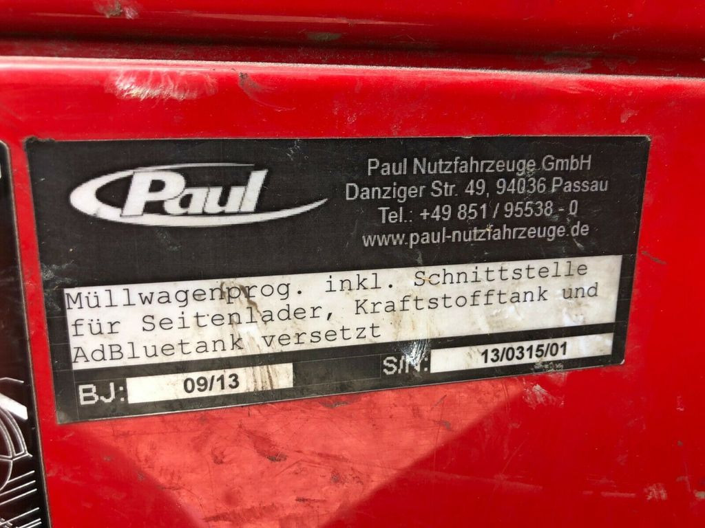 Mercedes-Benz 2629 6X2 Seitenlader Speed Paddle Top Zustand - Smetarski tovornjak: slika 5 Mercedes-Benz 2629 6X2 Seitenlader Speed Paddle Top Zustand - Smetarski tovornjak: slika 5