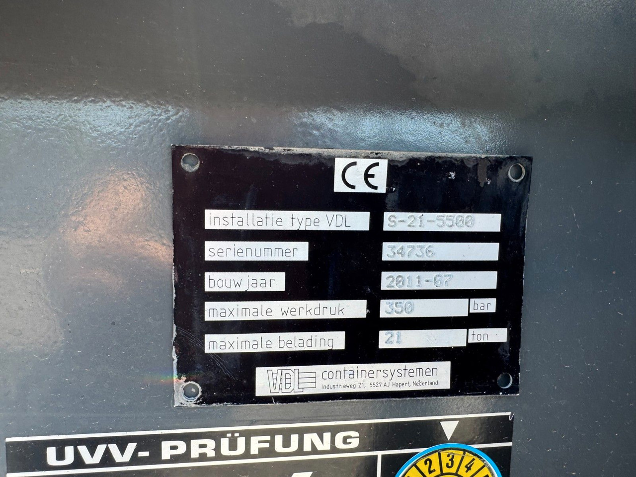 Mercedes-Benz 2644 6X4 VDL Abroller mit 3,90 Radstand Blatt BL - Kotalni prekucni tovornjak: slika 4 Mercedes-Benz 2644 6X4 VDL Abroller mit 3,90 Radstand Blatt BL - Kotalni prekucni tovornjak: slika 4
