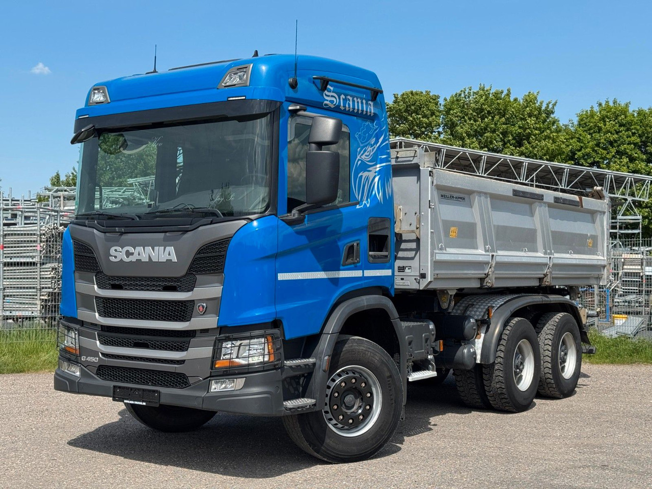 Scania G450 Meiller 3S. Kipper mit Bordmatik Top Zust. - Tovornjak prekucnik: slika 5 Scania G450 Meiller 3S. Kipper mit Bordmatik Top Zust. - Tovornjak prekucnik: slika 5
