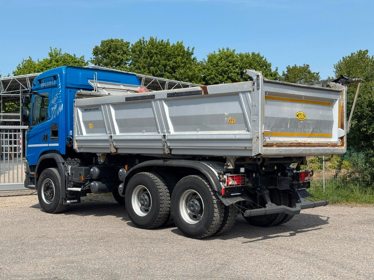 Scania G450 Meiller 3S. Kipper mit Bordmatik Top Zust. - Tovornjak prekucnik: slika 2 Scania G450 Meiller 3S. Kipper mit Bordmatik Top Zust. - Tovornjak prekucnik: slika 2
