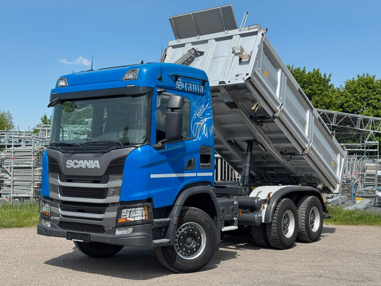 Scania G450 Meiller 3S. Kipper mit Bordmatik Top Zust. - Tovornjak prekucnik: slika 1 Scania G450 Meiller 3S. Kipper mit Bordmatik Top Zust. - Tovornjak prekucnik: slika 1