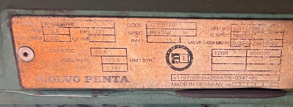 VOLVO PENTA & DANA SPICER Top Zustand VOLVO PENTA & DANA SPICER Top Zustand - Motor za Tovornjak: slika 2 VOLVO PENTA & DANA SPICER Top Zustand VOLVO PENTA & DANA SPICER Top Zustand - Motor za Tovornjak: slika 2