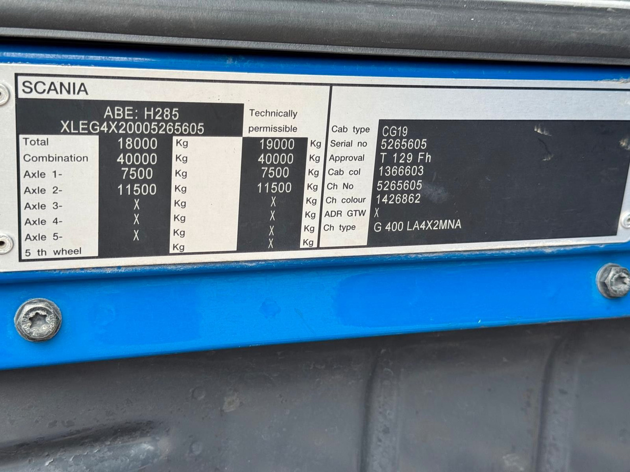 Scania G 400 Retarder & Kipphydraulik - Vlačilec: slika 4 Scania G 400 Retarder & Kipphydraulik - Vlačilec: slika 4