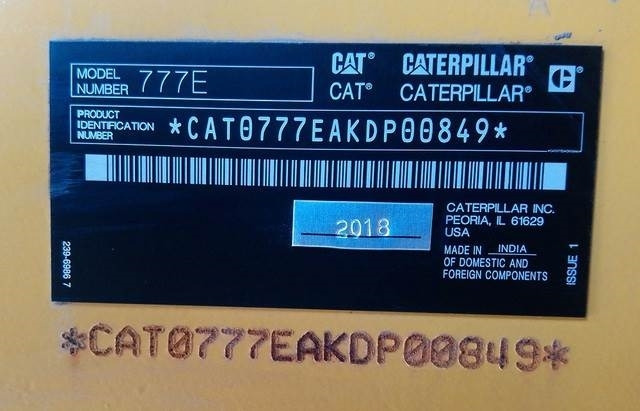 CAT 777E - Togi demper/ Demper za skale: slika 5 CAT 777E - Togi demper/ Demper za skale: slika 5