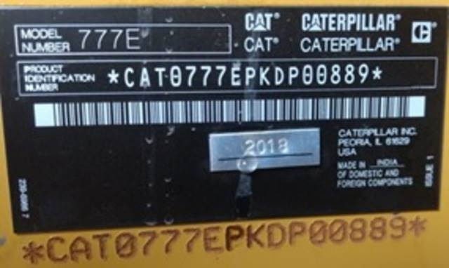 CAT 777E - Togi demper/ Demper za skale: slika 5 CAT 777E - Togi demper/ Demper za skale: slika 5