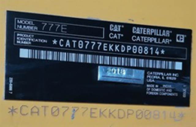 CAT 777E - Togi demper/ Demper za skale: slika 4 CAT 777E - Togi demper/ Demper za skale: slika 4
