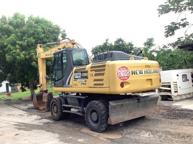 New Holland WE210 - Bager na kolesih: slika 2 New Holland WE210 - Bager na kolesih: slika 2