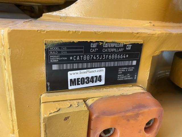 CAT 745 - Zglobni demper: slika 5 CAT 745 - Zglobni demper: slika 5
