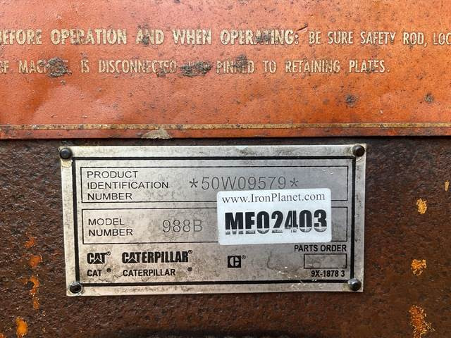 CAT 988B - Kolesni nakladalec: slika 5 CAT 988B - Kolesni nakladalec: slika 5