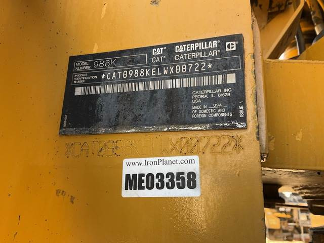 CAT 988K - Kolesni nakladalec: slika 5 CAT 988K - Kolesni nakladalec: slika 5