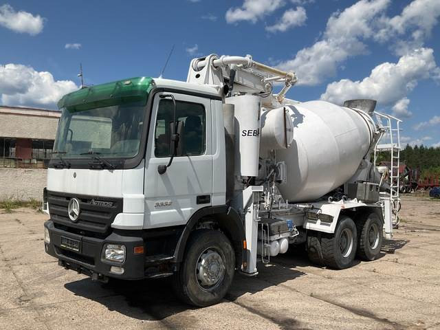 Mercedes-Benz Actros 3332 - Avtomešalec s črpalko: slika 1 Mercedes-Benz Actros 3332 - Avtomešalec s črpalko: slika 1