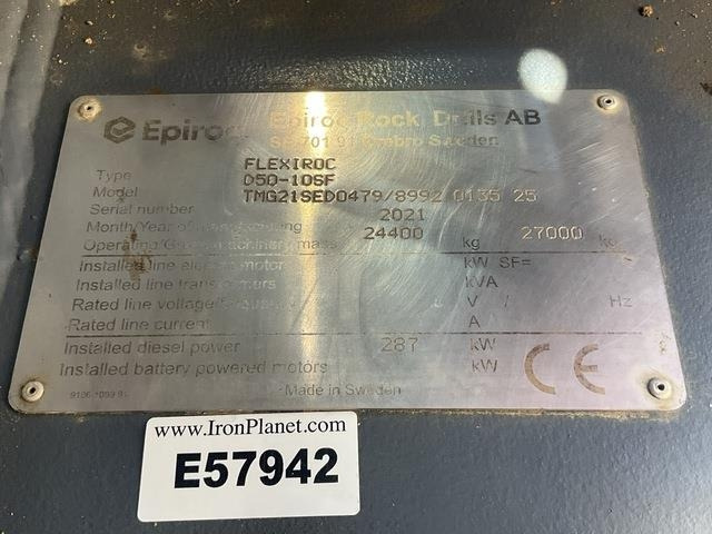 Atlas Copco Flexiroc D50-10SF - Vrtalna naprava: slika 5 Atlas Copco Flexiroc D50-10SF - Vrtalna naprava: slika 5