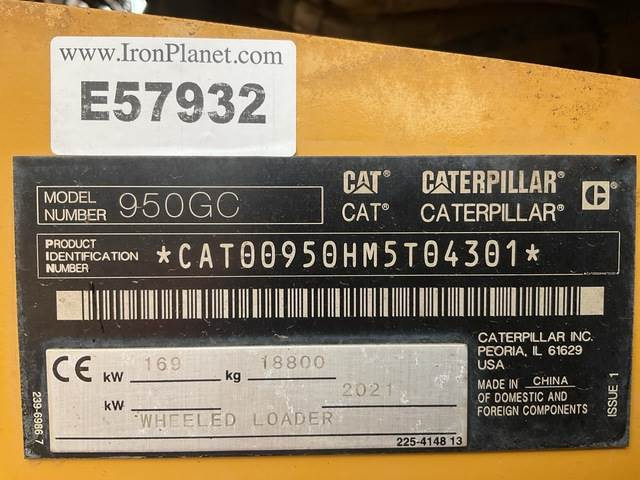 CAT 950GC - Kolesni nakladalec: slika 5 CAT 950GC - Kolesni nakladalec: slika 5