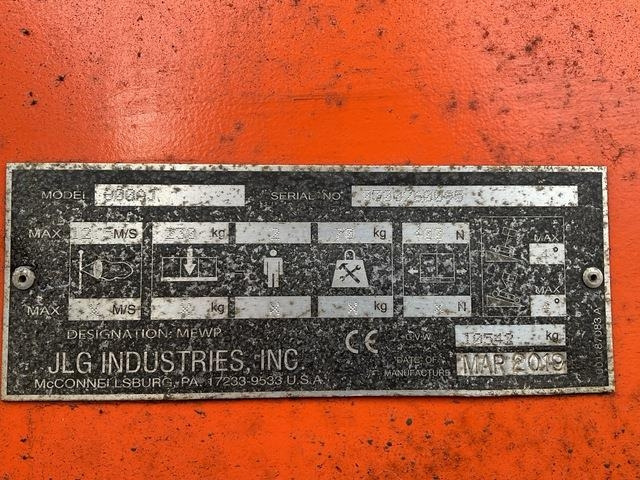 JLG 600AJ - Zglobna dvižna ploščad: slika 5 JLG 600AJ - Zglobna dvižna ploščad: slika 5