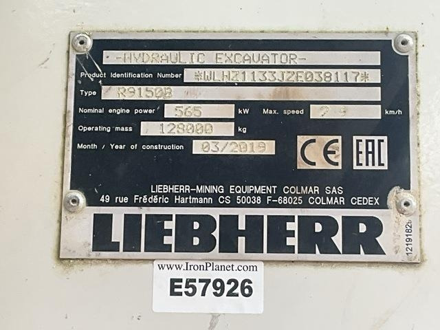 Liebherr R9150B - Bager goseničar: slika 5 Liebherr R9150B - Bager goseničar: slika 5