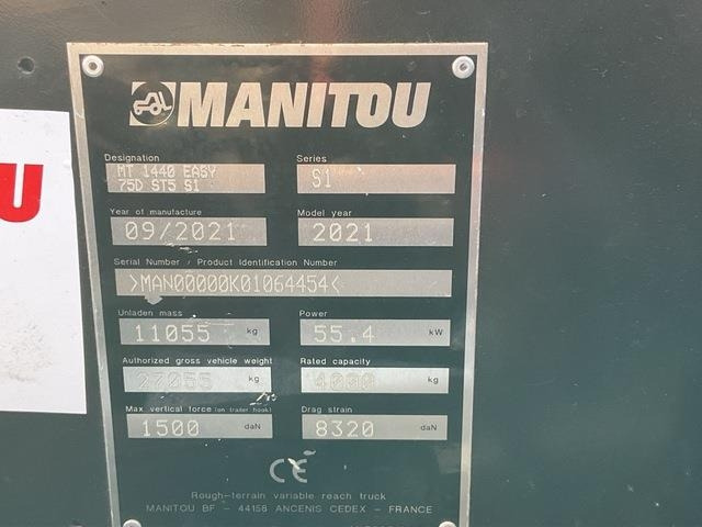 Manitou MT1440 - Teleskopski viličar: slika 5 Manitou MT1440 - Teleskopski viličar: slika 5